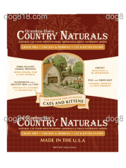 Country Naturals 格然斯 低敏感無穀物全貓種精簡配方 12磅